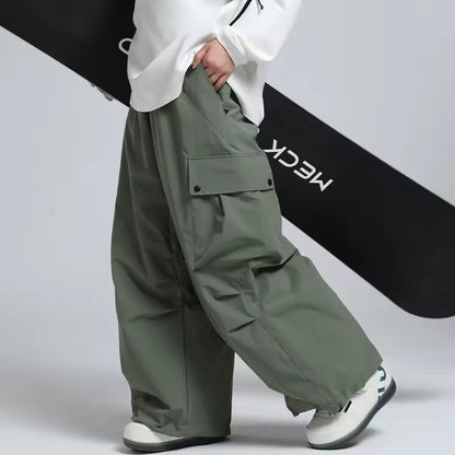 Unisex Classic Baggy Snow Pants