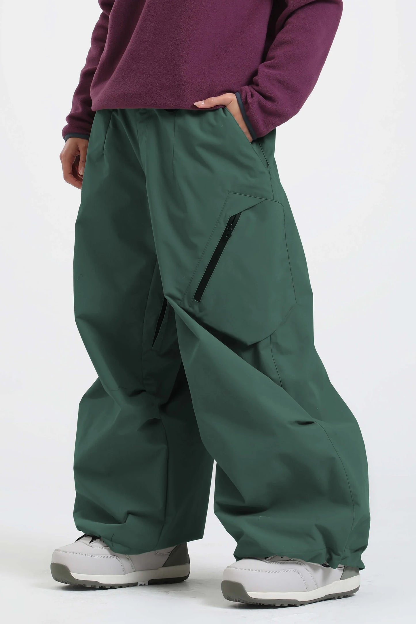 Women's Lightweight Baggy Snow Pants